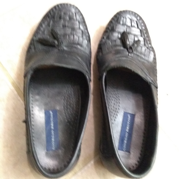 Men\'s GIORGIO BRUTINI shoes leather loafer sz 10 main image 6